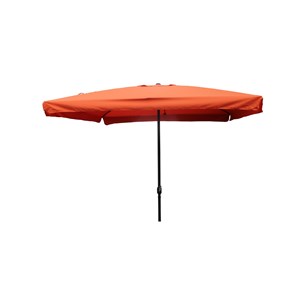 Palerme parasol terracotta carré 2,95 x 2,95 m
