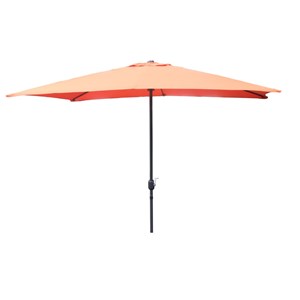 Spezia parasol droit rectangulaire 3 x 2 m terracotta