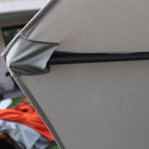 Portofino parasol ecru rond 2,94 x 2,94 m