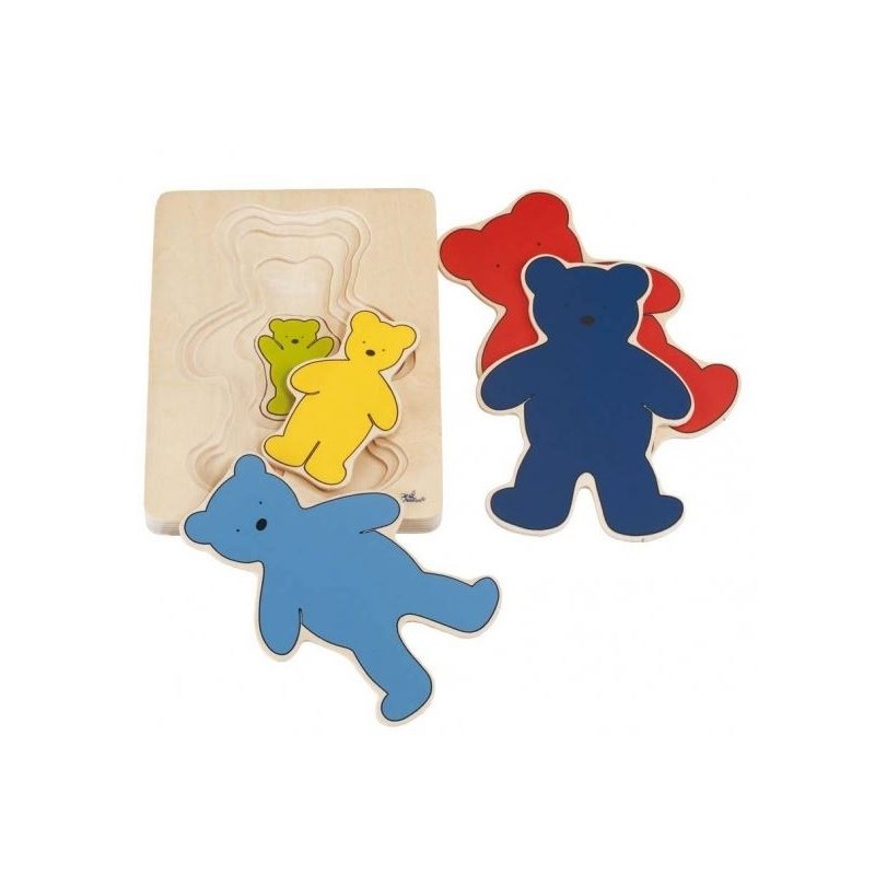 Puzzle à couches, ours