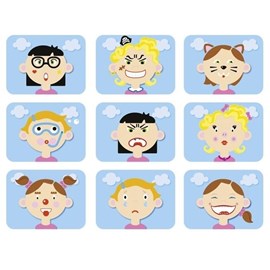 Coffret magnétique - drôles de têtes