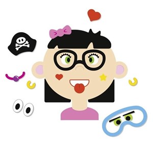 Coffret magnétique - drôles de têtes