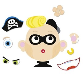 Coffret magnétique - drôles de têtes