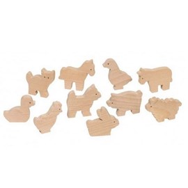 Animaux de la ferme, lot de 10