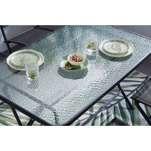 Mahon table de jardin et 4 chaises