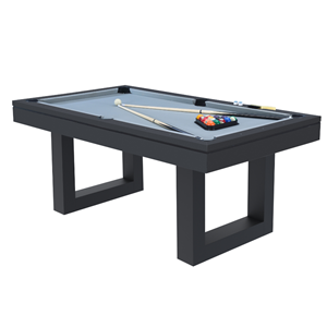 Denver table multi-jeux 3 en 1 billard et ping-pong en bois noir