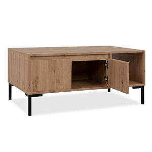 Navi table basse en bois avec rangements