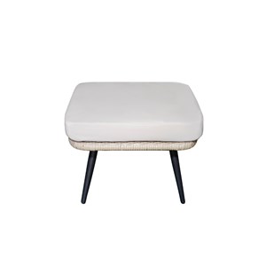 Bellavista repose-pieds extérieur avec coussin beige