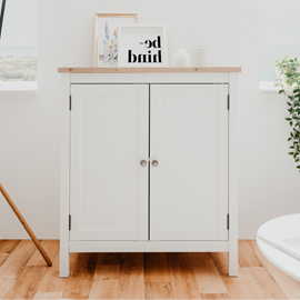 Skadar buffet scandinave avec placards 80 cm