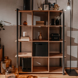 Kotor meuble à étagères style industriel