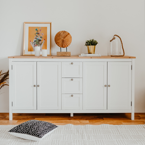 Skadar buffet scandinave avec rangements 180cm