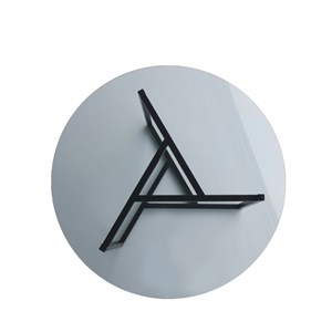 Mia table basse plateau en verre trempé