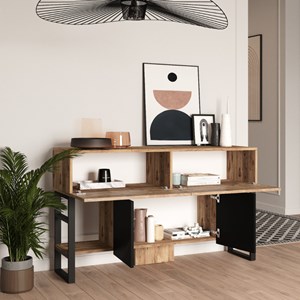 Tari console avec rangements style industriel