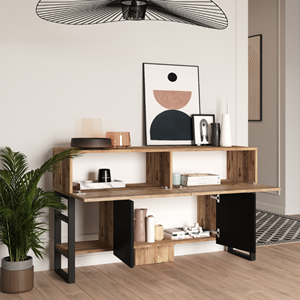 Tari console avec rangements style industriel