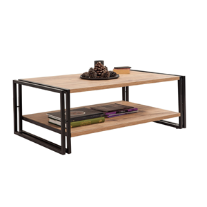 Holen table basse industrielle rectangle