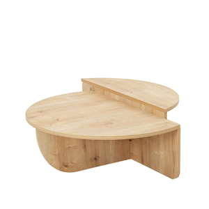 Carlow table basse ronde design en bois