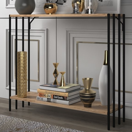 Pitea console industrielle avec étagères