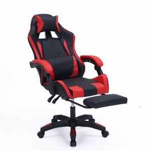 Altair chaise gaming de bureau ergonomique inclinable noir et rouge