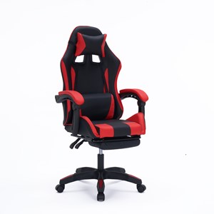 Altair chaise gaming de bureau ergonomique inclinable noir et rouge