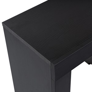 Basi meuble tv avec placards bois noir 180cm