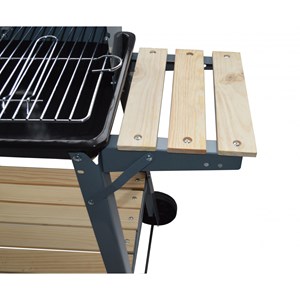 Buffalo: barbecue mobile et pratique ! Bois ou charbon