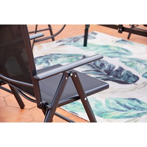 Rimini table de jardin et 10 chaises en aluminium