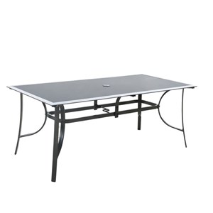Rimini table de jardin aluminium 10 places