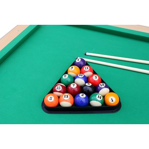 Chicago billard américaine en bois avec accessoires inclus