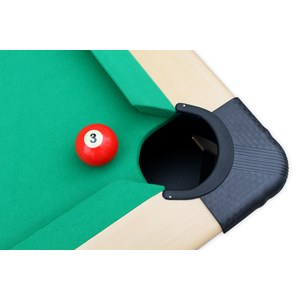 Chicago billard américaine en bois avec accessoires inclus