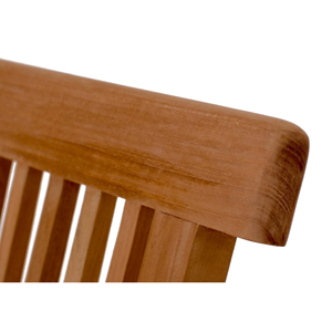 Lubok table de jardin rectangle 10 places et 10 chaises en teck huilé