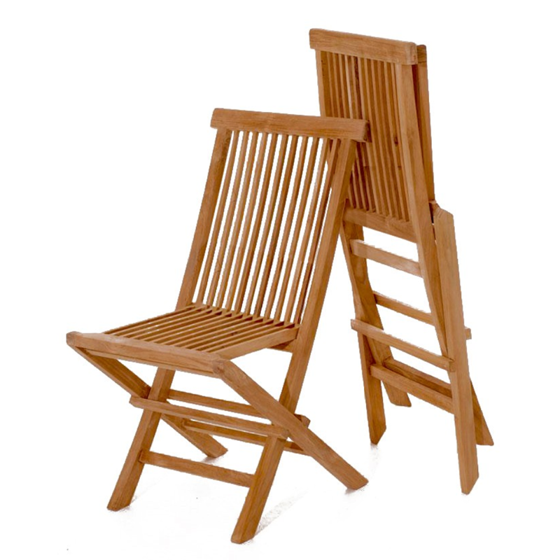 Lubok salon de jardin teck huilé 6 personnes - table ovale + 6 chaises