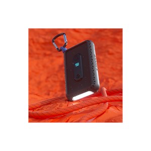Rugged - batterie externe shockproof avec lampe torche - 10 000 mah