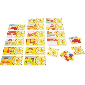 Puzzle didactique - l'heure