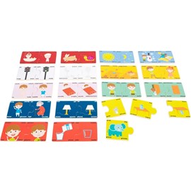 Puzzle didactique - les contraires