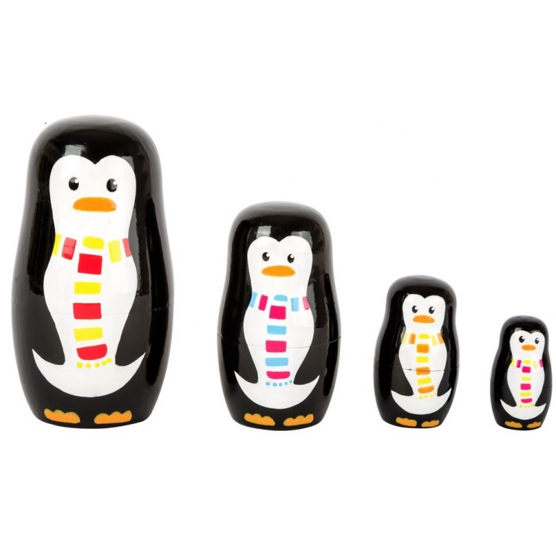 Matriochka - famille pingouin