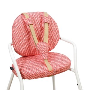 Assise diamond rouge pour chaise tibu