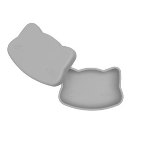Boîte à goûter en silicone chat