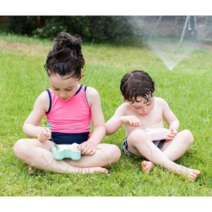 Boîte à goûter en silicone lapin