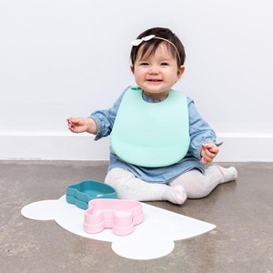 Bavoirs en silicone (lot de 2)