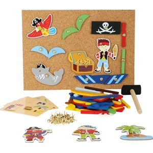 Jeu marteau et clous - pirate