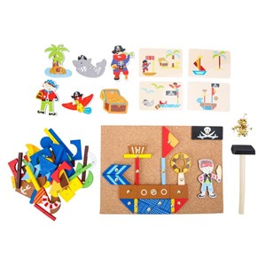 Jeu marteau et clous - pirate