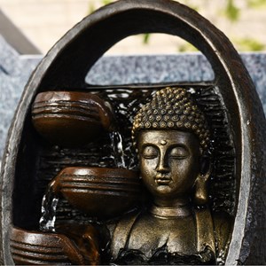 Fontaine d'intérieur bouddha essan