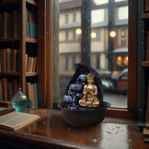 Fontaine d'intérieur bouddha praya