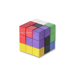 Soma cube coloré