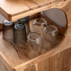 Étagère bois acacia