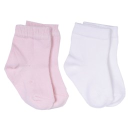 Chaussettes bébé coton bio 2 paires