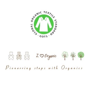 Chaussettes bébé coton bio 2 paires