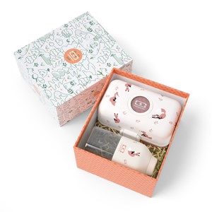 Coffret cadeau enfants lunch box compartimentée fox