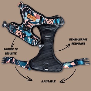 Harnais  chien confort savane - xl