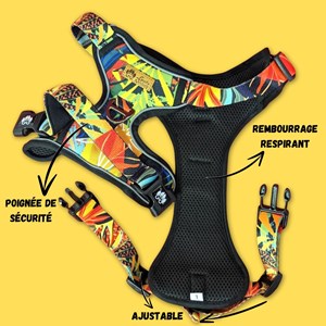 Harnais pour chien confort tropical - l